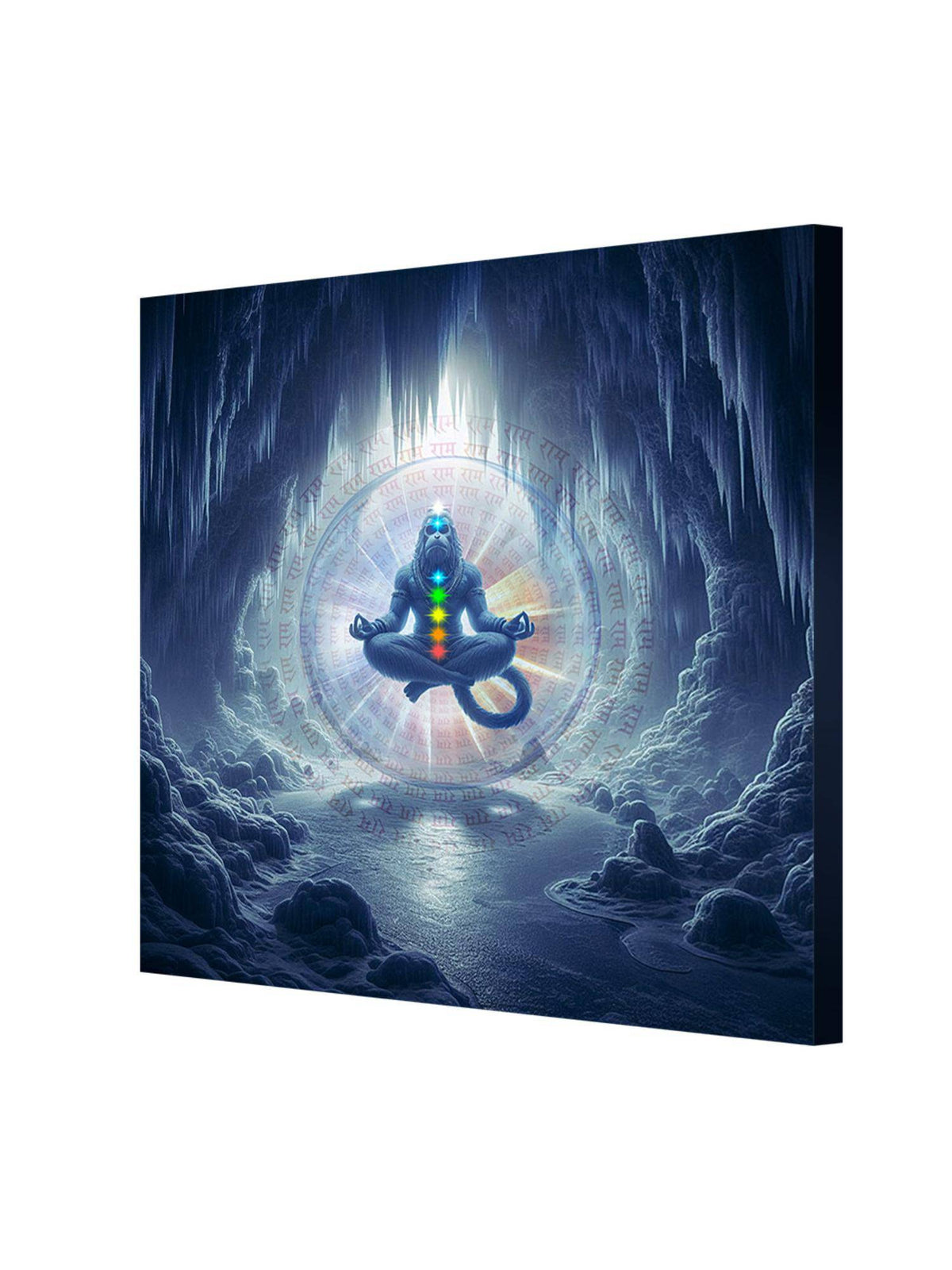 999Store Serene Multi-Armed Shiva Canvas Painting
