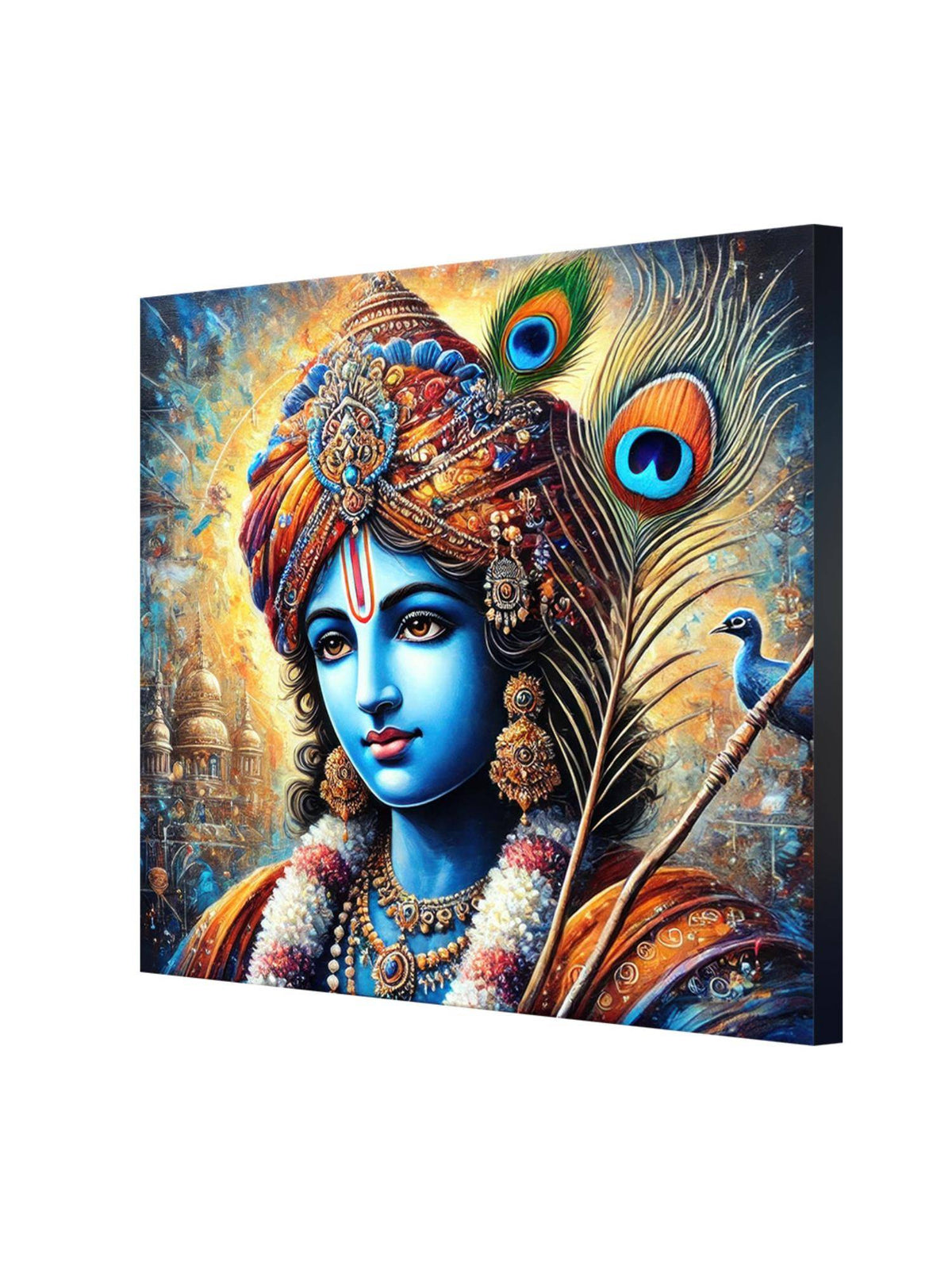 999Store Lord Krishna Canvas Painting