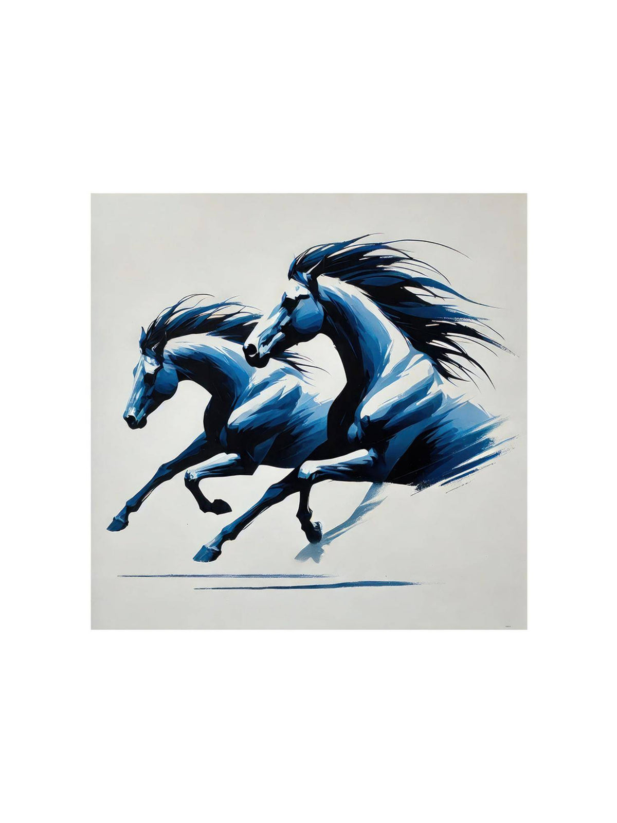 999Store Dynamic And Energetic Horse Art For Equestrian Lovers And Modern Home Decor