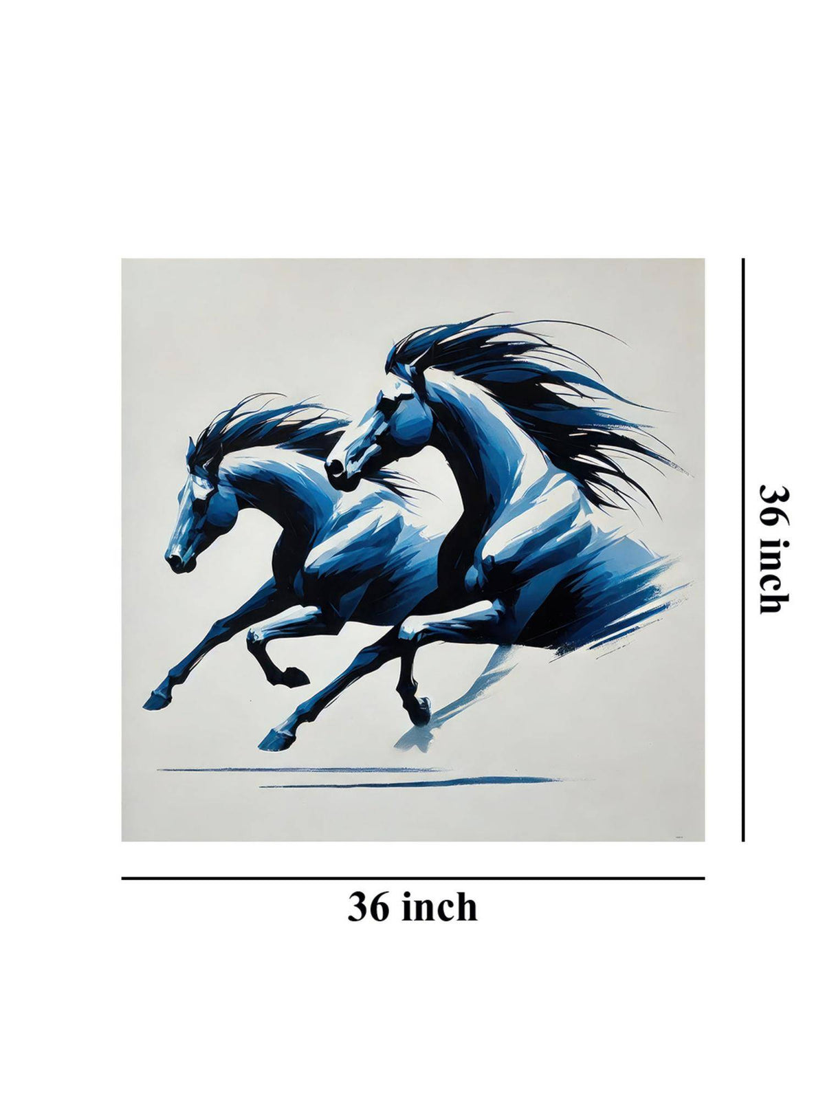 999Store Dynamic And Energetic Horse Art For Equestrian Lovers And Modern Home Decor