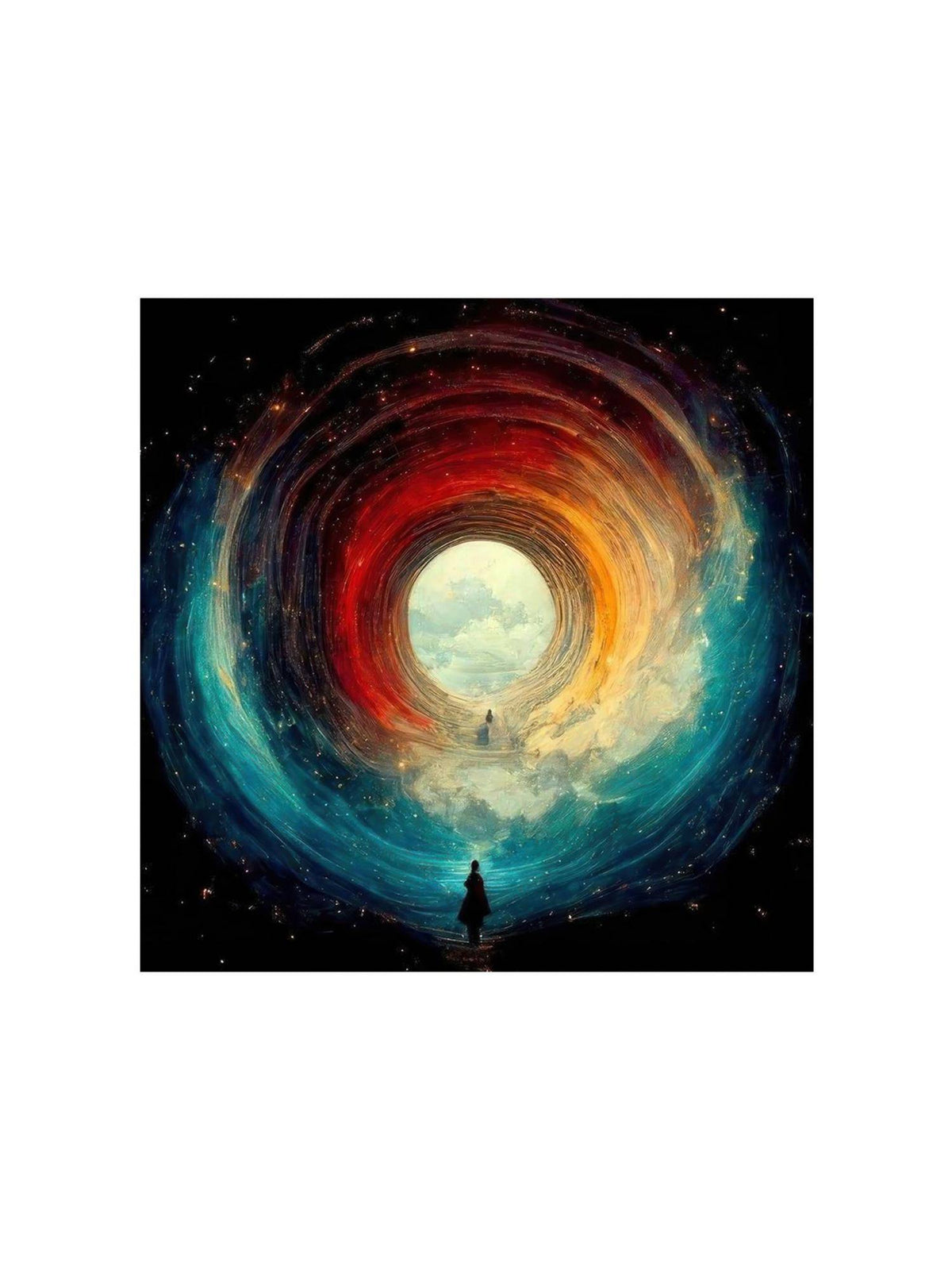 999Store Mesmerizing Abstract Art With Colourful Gradient For Modern Home And Office Decor