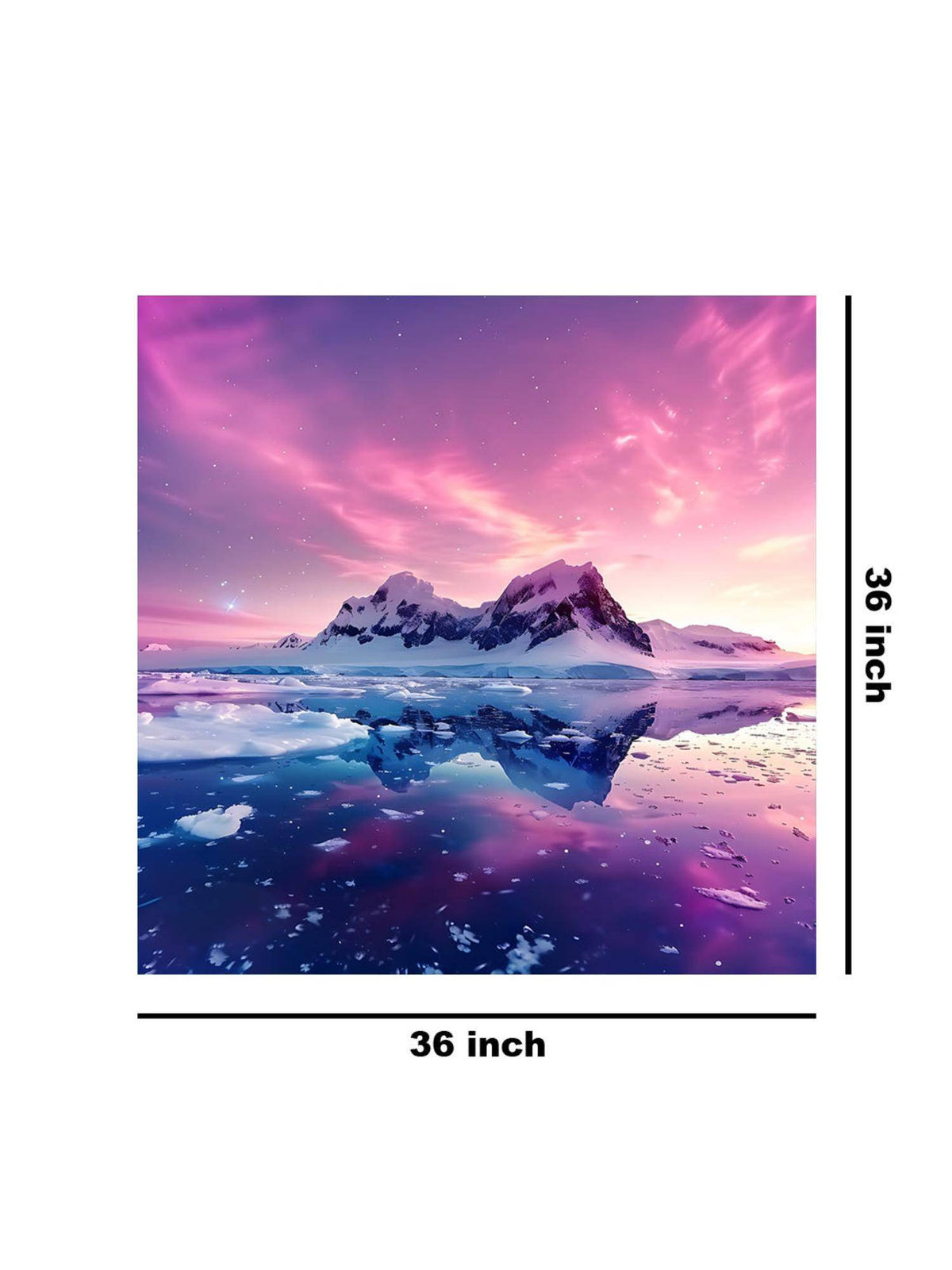 999Store Enchanting Twilight Canvas-Wrapped Painting
