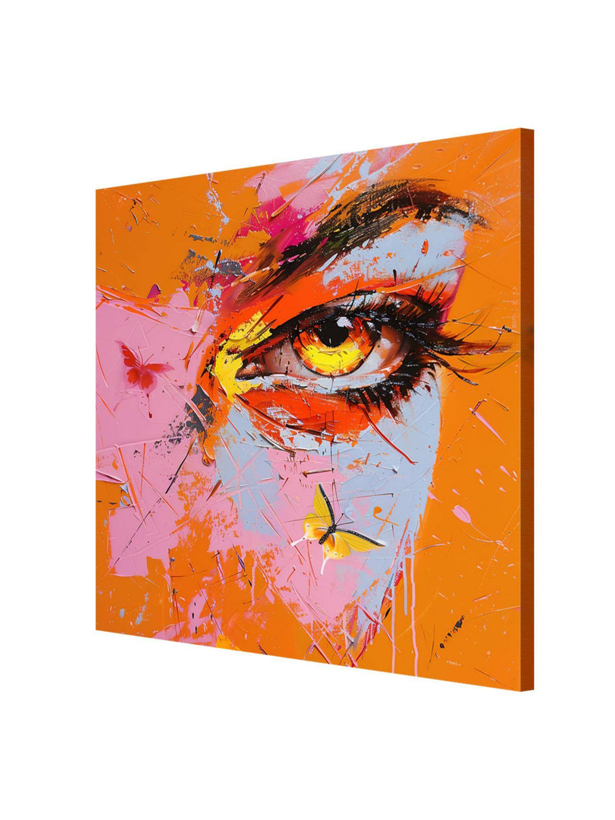 999Store Eye Of Color Canvas-Wrapped Painting