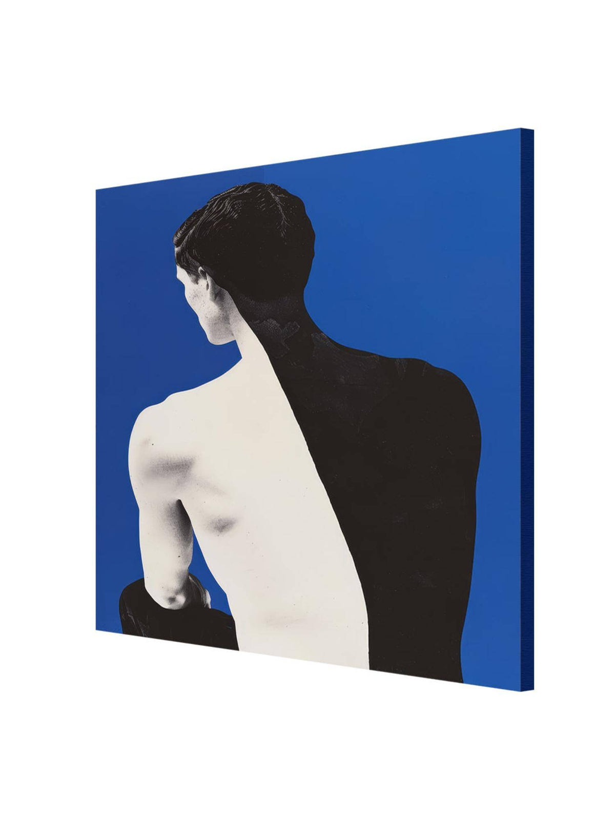 999Store Black And White Silhouette Canvas-Wrapped Painting