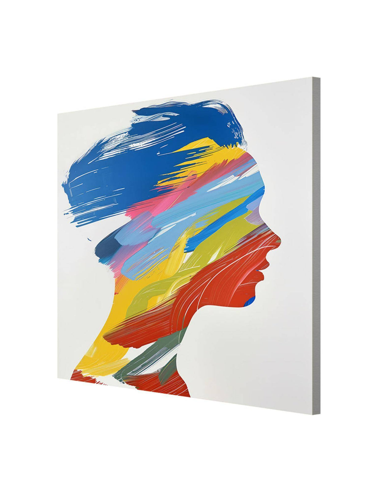 999Store Modern Silhouette Canvas-Wrapped Painting
