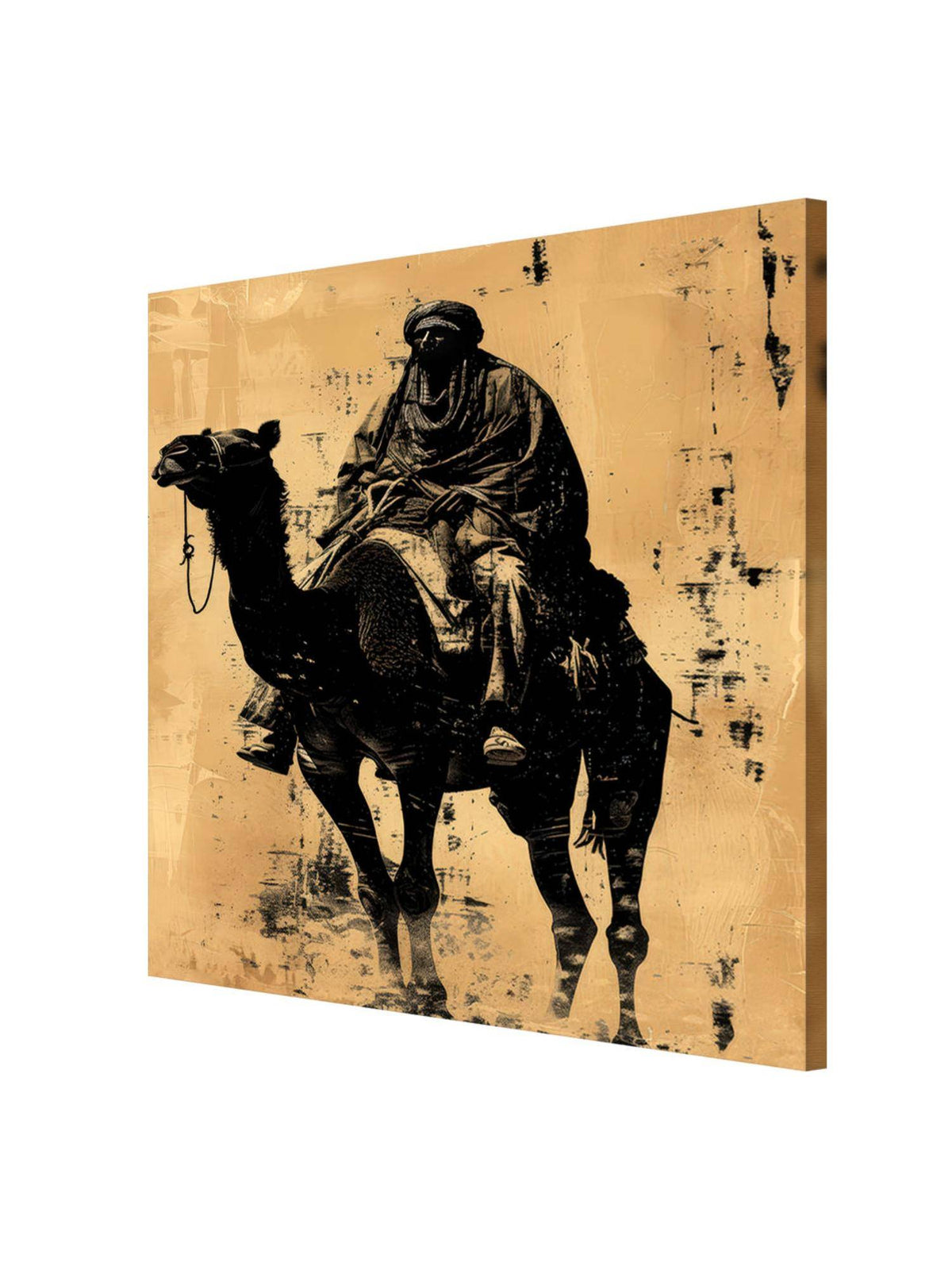 999Store Desert Nomad Canvas-Wrapped Painting
