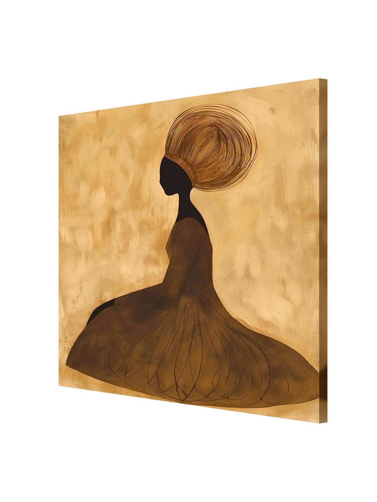 999Store Jazz Musician With Saxophone Canvas-Wrapped Painting