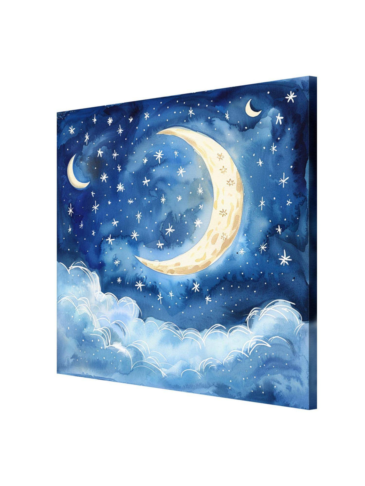 999Store Dreamy Night Sky Canvas-Wrapped Painting