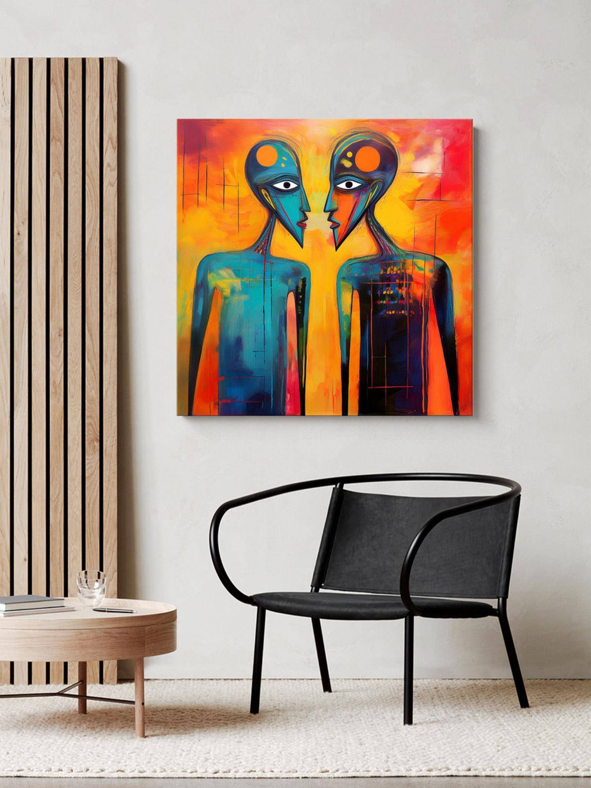 999Store Wrapped Painting Bold Modern Art For Contemporary Spaces, Offices, And Hotels