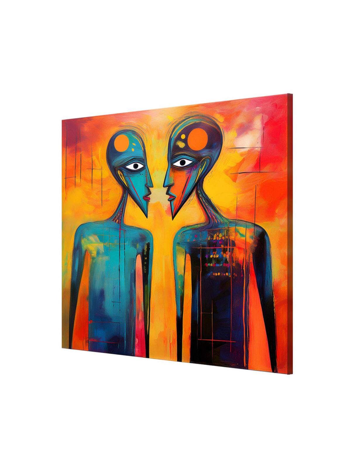 999Store Wrapped Painting Bold Modern Art For Contemporary Spaces, Offices, And Hotels