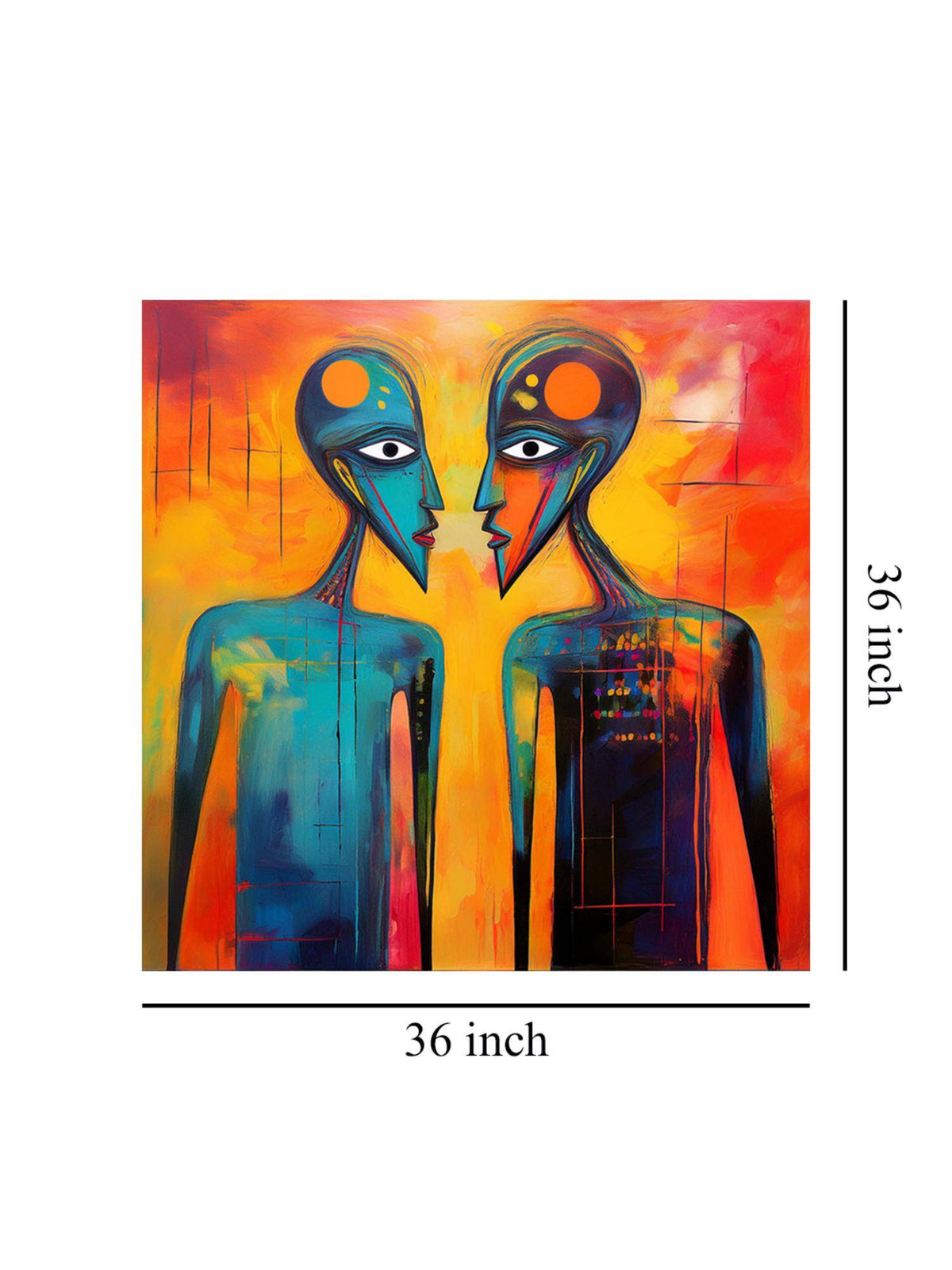 999Store Wrapped Painting Bold Modern Art For Contemporary Spaces, Offices, And Hotels