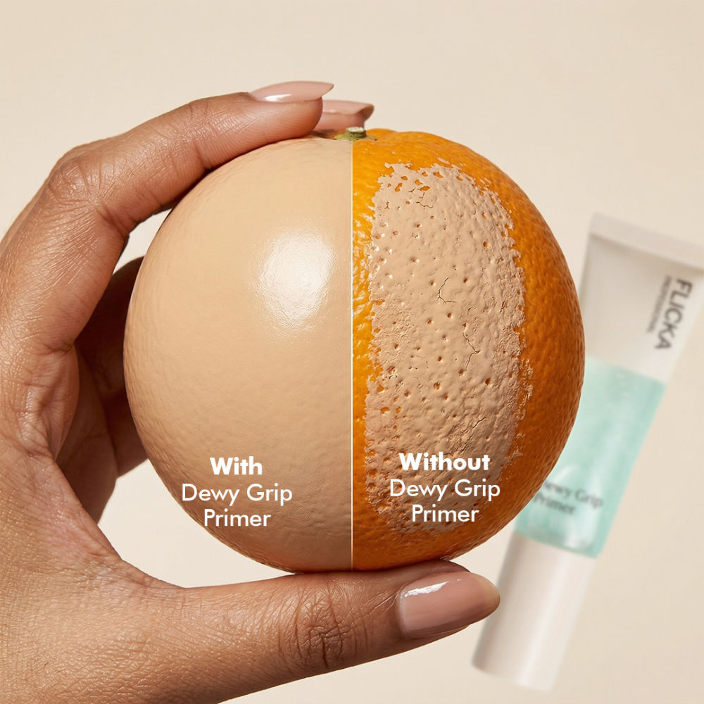 FLiCKA Dewy Grip Primer Hydrating Gel Formula For Smooth And Bright Skin (30ml)