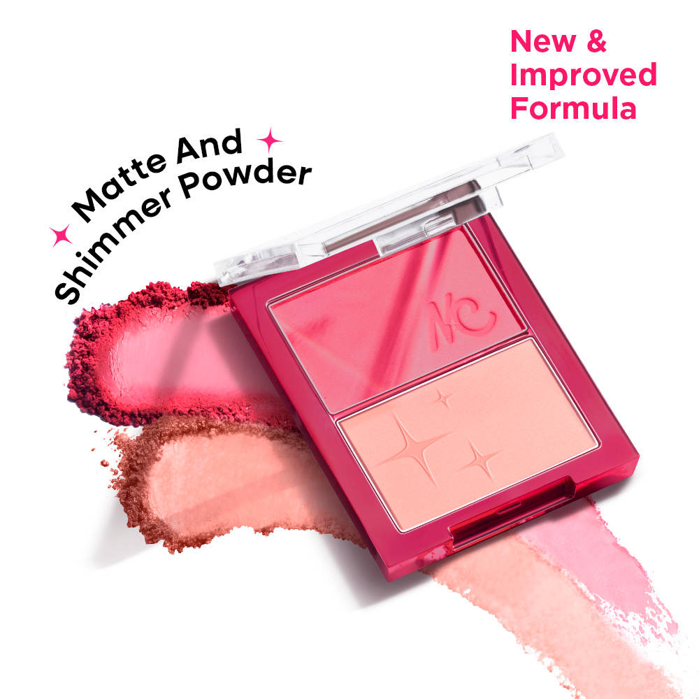 Nykaa Get Cheeky Blush Duo Palette With Hyaluronic Acid