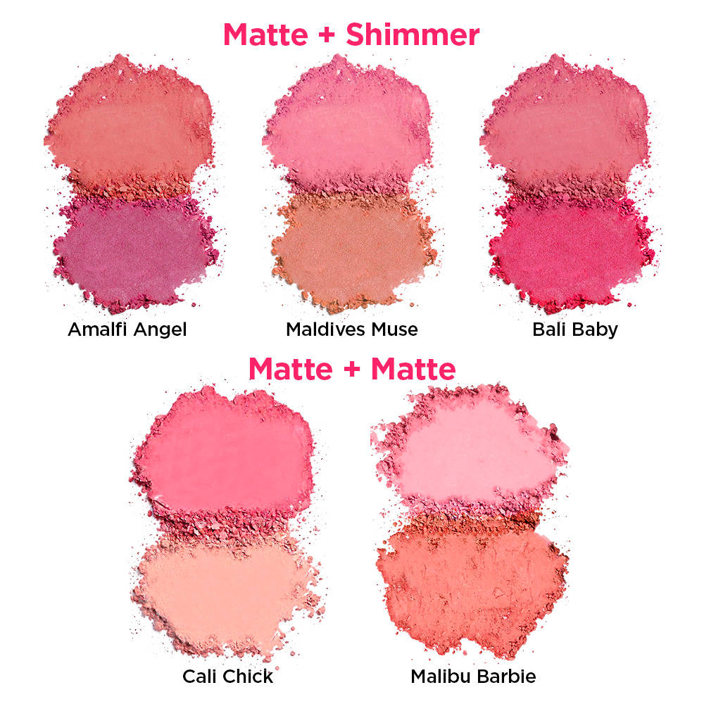 Nykaa Get Cheeky Blush Duo Palette With Hyaluronic Acid