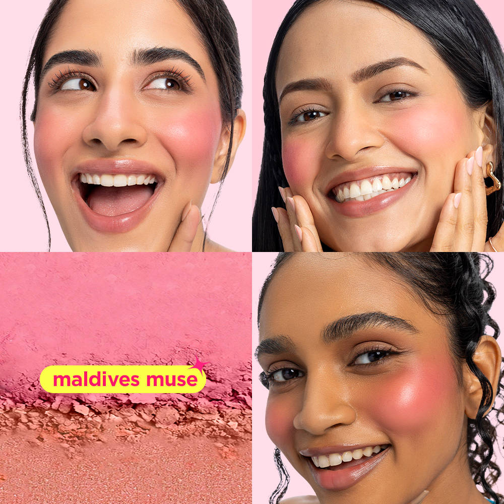 Nykaa Get Cheeky Blush Duo Palette With Hyaluronic Acid