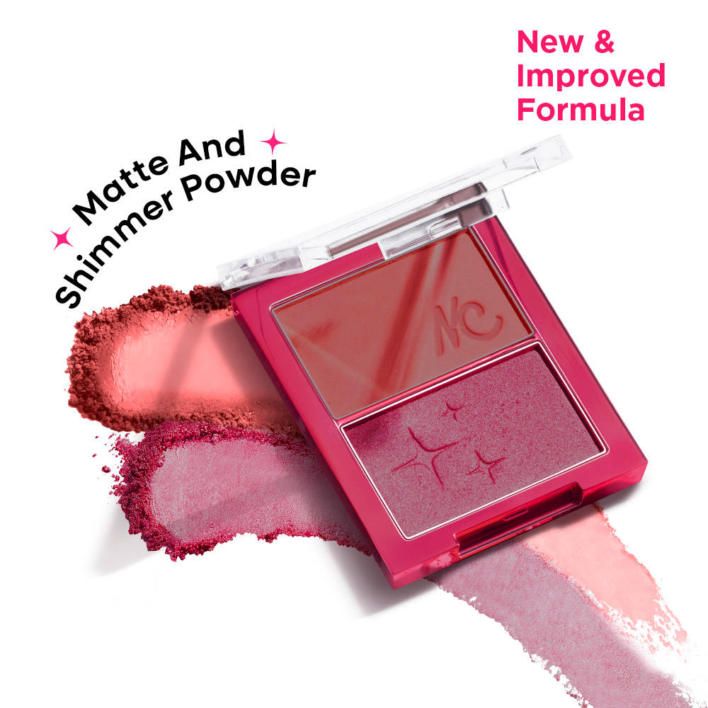 Nykaa Get Cheeky Blush Duo Palette With Hyaluronic Acid