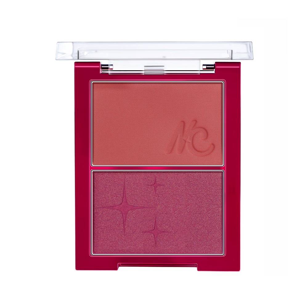 Nykaa Get Cheeky Blush Duo Palette With Hyaluronic Acid