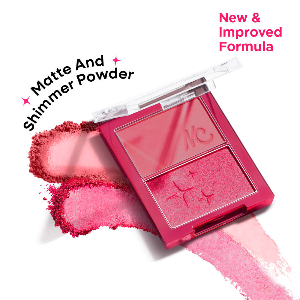 Nykaa Get Cheeky Blush Duo Palette With Hyaluronic Acid