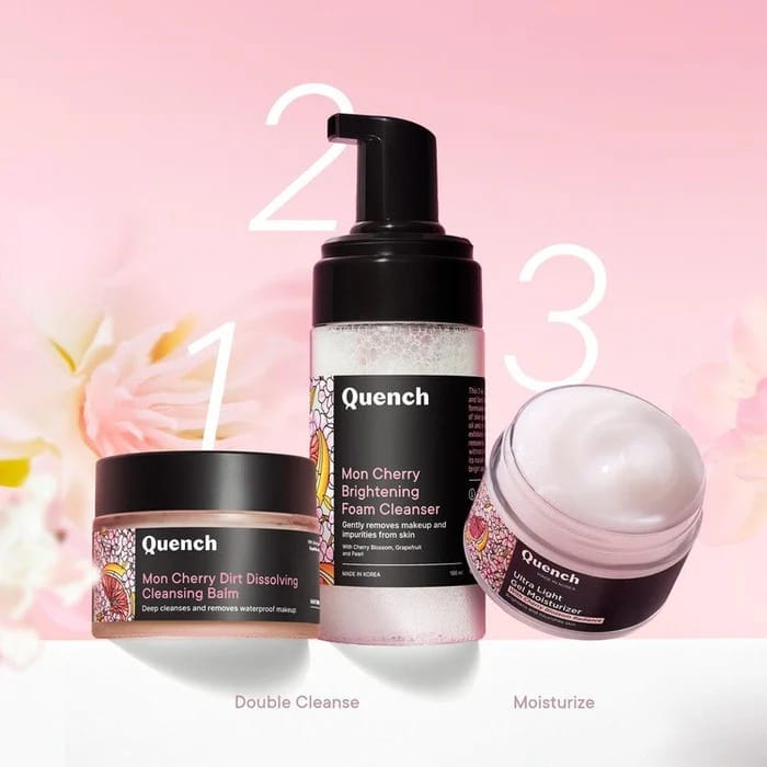 Quench - Ultra Light Gel Moisturizer With Cherry Blossom Radiance (50ML)