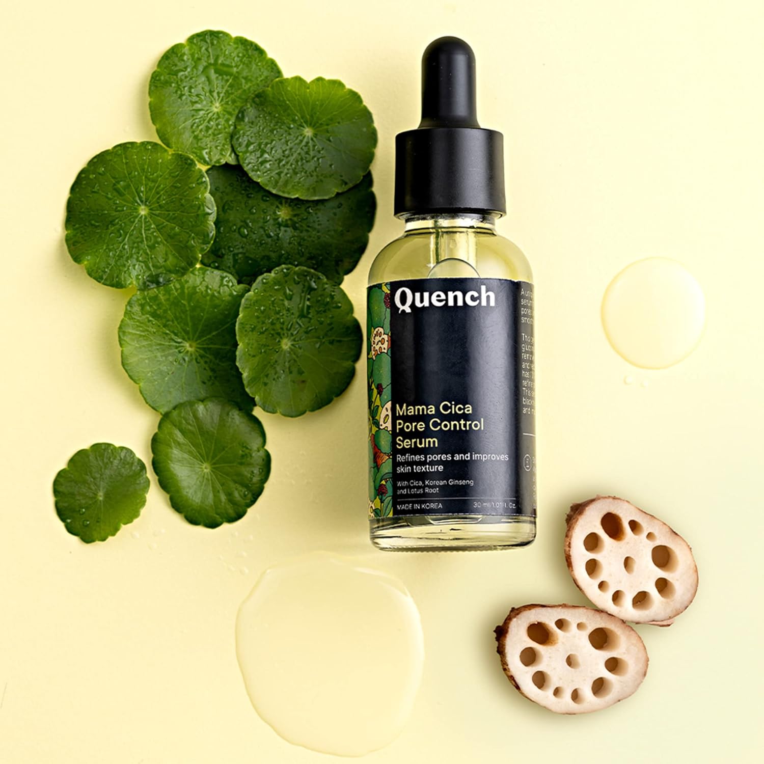 Quench - Pore Control Serum With Cica Herb Repair (30ML)