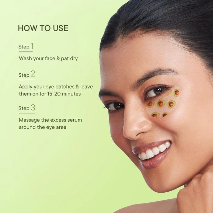 Quench - Bravocado Brightening Under Eye Hydrogel Mask (1 Pair)