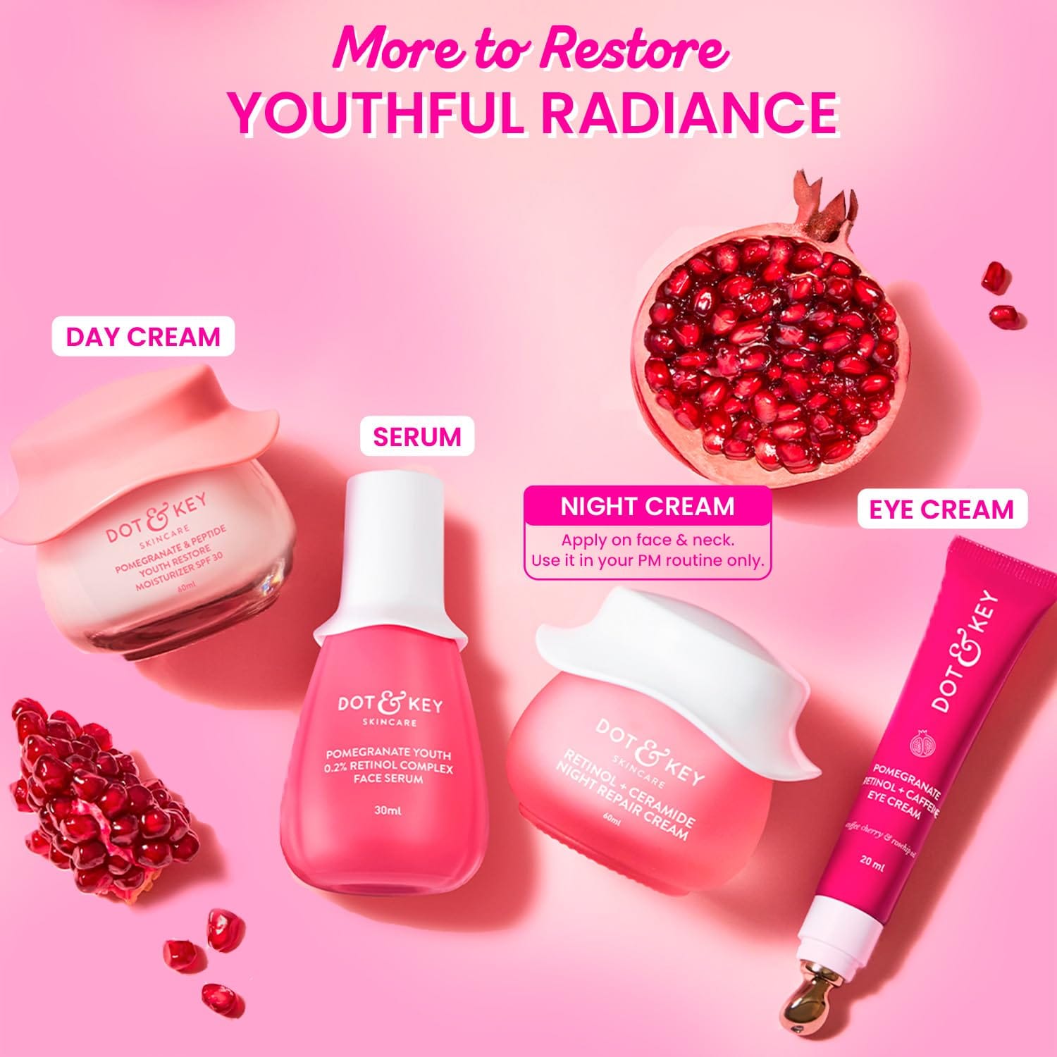 Dot & Key - Retinol + Ceramide Night Repair Cream (25ML)