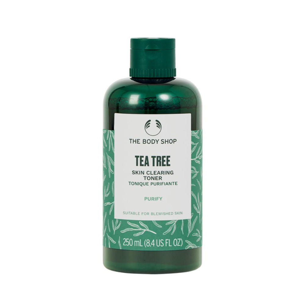 The Body Shop Tea Tree Mattifying Toner 60ml Removes Oil & Impurities Purifies & Mattifies Oily Skin (250ml)