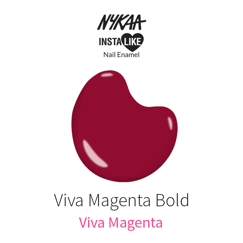 Nykaa Cosmetics Nail Enamel Viva Magenta Bold 309