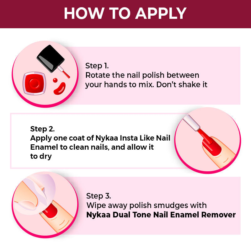 Nykaa Cosmetics Nail Enamel Viva Magenta Bold 309
