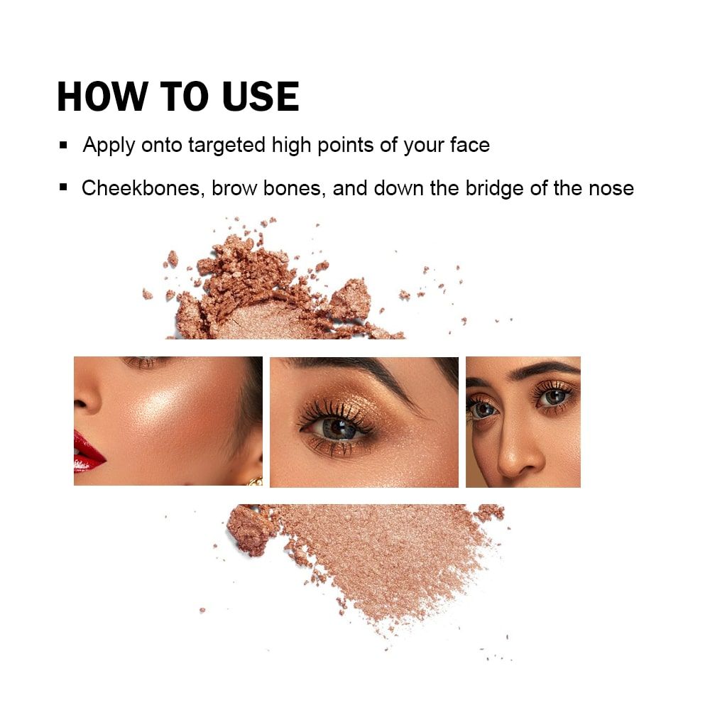 Daily Life Forever52 Desert Glow 4 Color Highlighter Palette - DGH002 (5.3 g)
