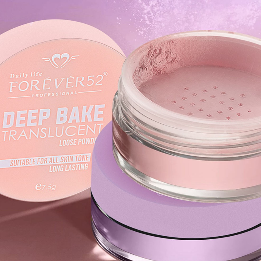 Daily Life Forever52 Deep Bake Translucent Matte Loose Powder - GLM007 (7.5 g)
