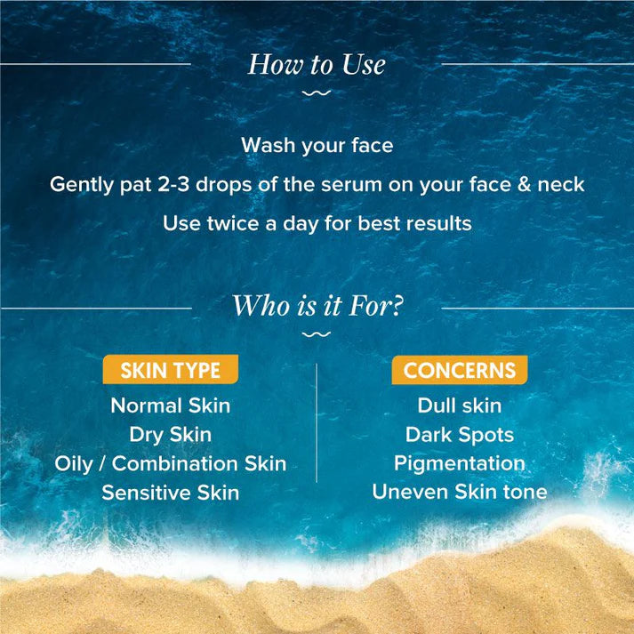 Aqualogica - Glow+ Concentrate Face Serum Papaya & Vitamin C (30ML)