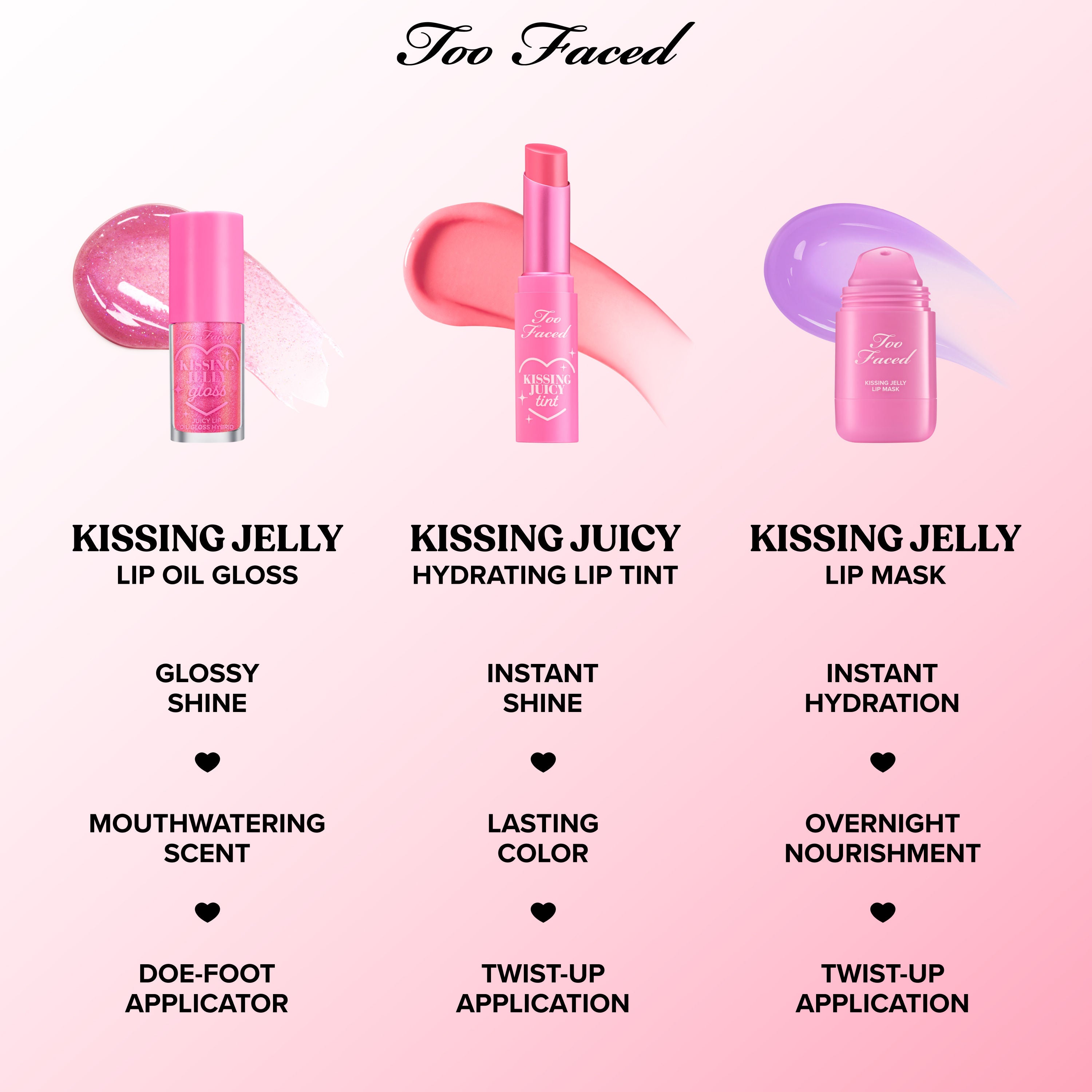 Too Faced Kissing Jelly Lip Mask - Birthday Kiss (15ml)