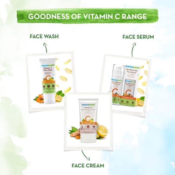Mama Earth - Vitamin C Daily Glow Lumi Cream (30g)