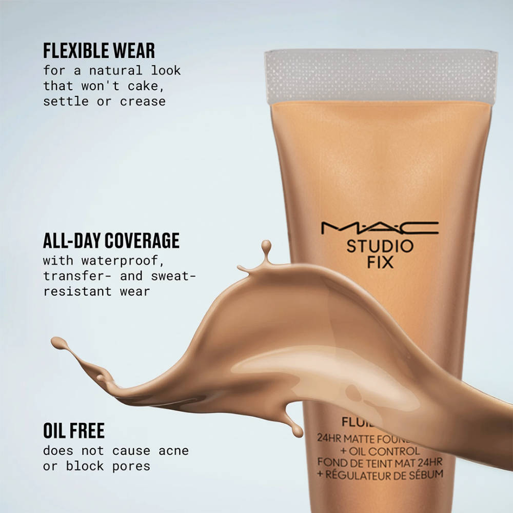 M.A.C Mini Studio Fix Fluid SPF 15 Foundation- NC15