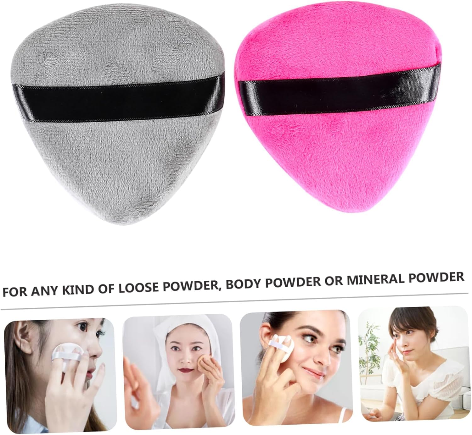 PNF Professional Cosmetic - Makeup Puff With Strap