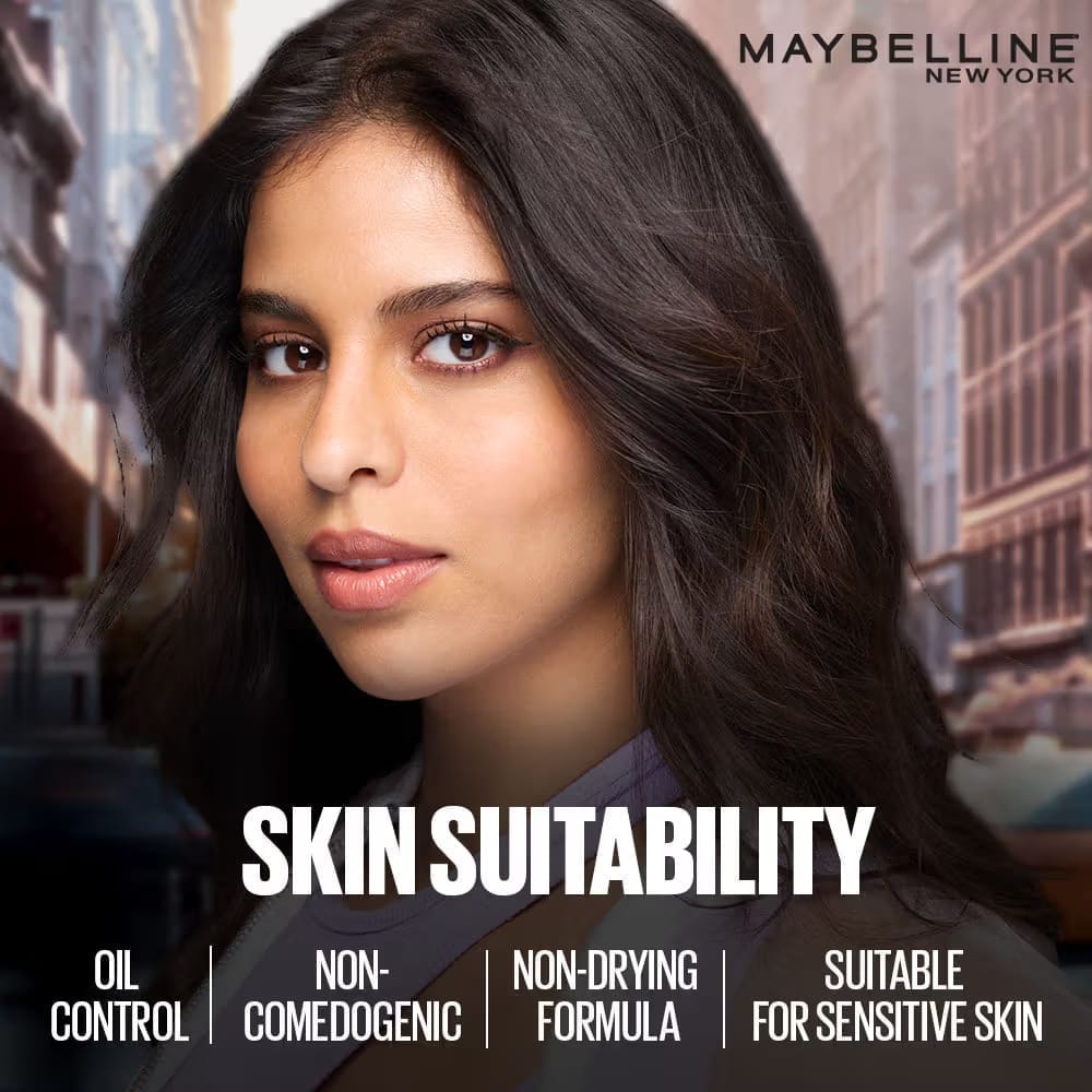 Maybelline New York - Super Stay Flex Powder Foundation Compact-30H Full Cover-for Oily Skin (9g)