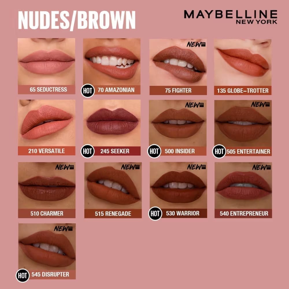 Maybelline New York - SUPERSTAY MATTE INK LIQUID LIPSTICK
