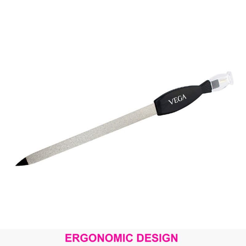VEGA - Nail File With Cuticle Trimmer (NFT-06)