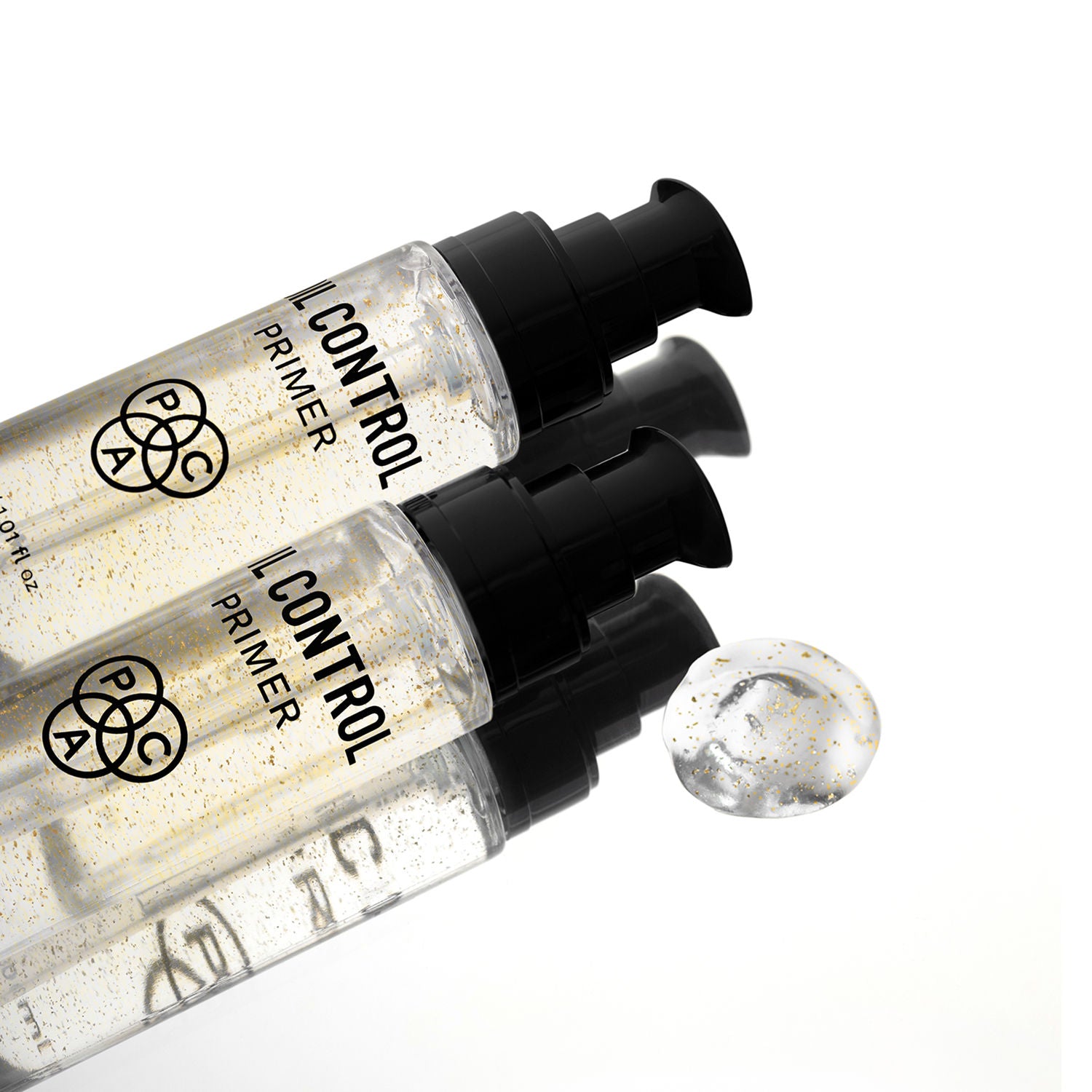 PAC Oil Control Primer - Infused with 24K Gold Leaf Extracts, Controls Oil & Shine Minimizes Pores (30ml)
