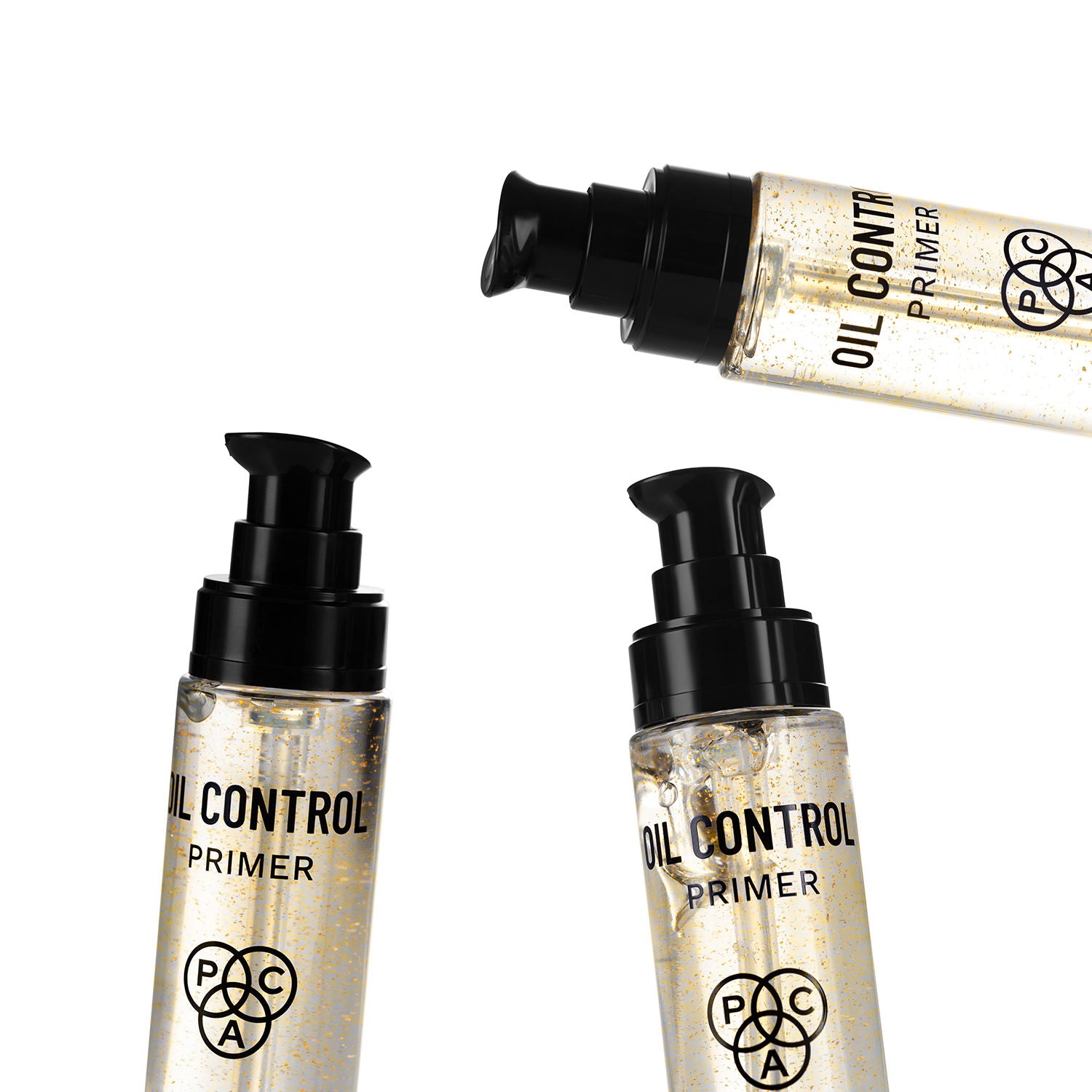 PAC Oil Control Primer - Infused with 24K Gold Leaf Extracts, Controls Oil & Shine Minimizes Pores (30ml)