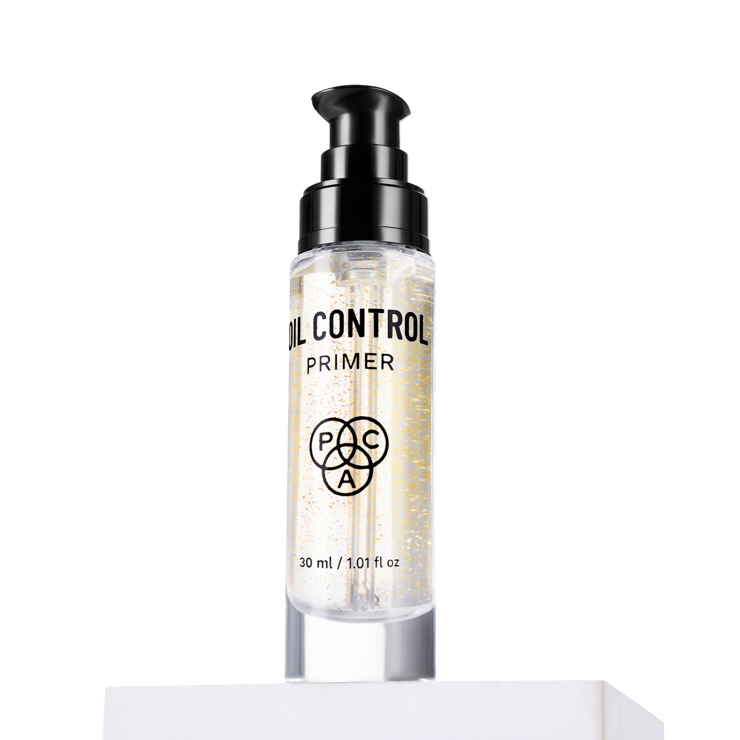 PAC Oil Control Primer - Infused with 24K Gold Leaf Extracts, Controls Oil & Shine Minimizes Pores (30ml)