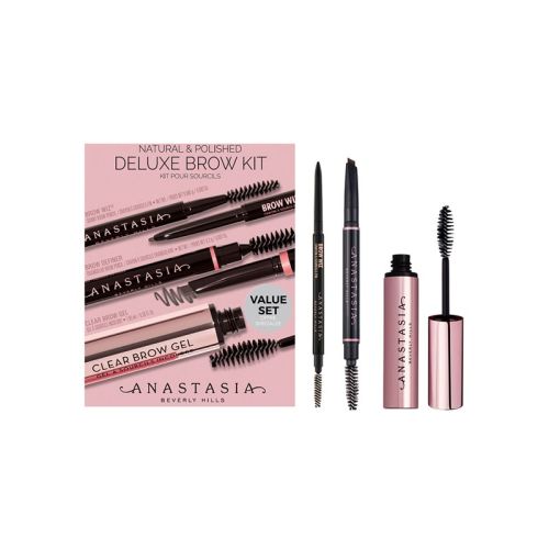 Anastasia Beverly hills Natural and Polished Deluxe Brow Kit Dark Brown