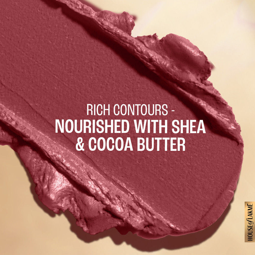 Lakme 9 To 5 Powerplay Priming Matte Lipstick For 16Hr Intense Matte , Rosy Sunday