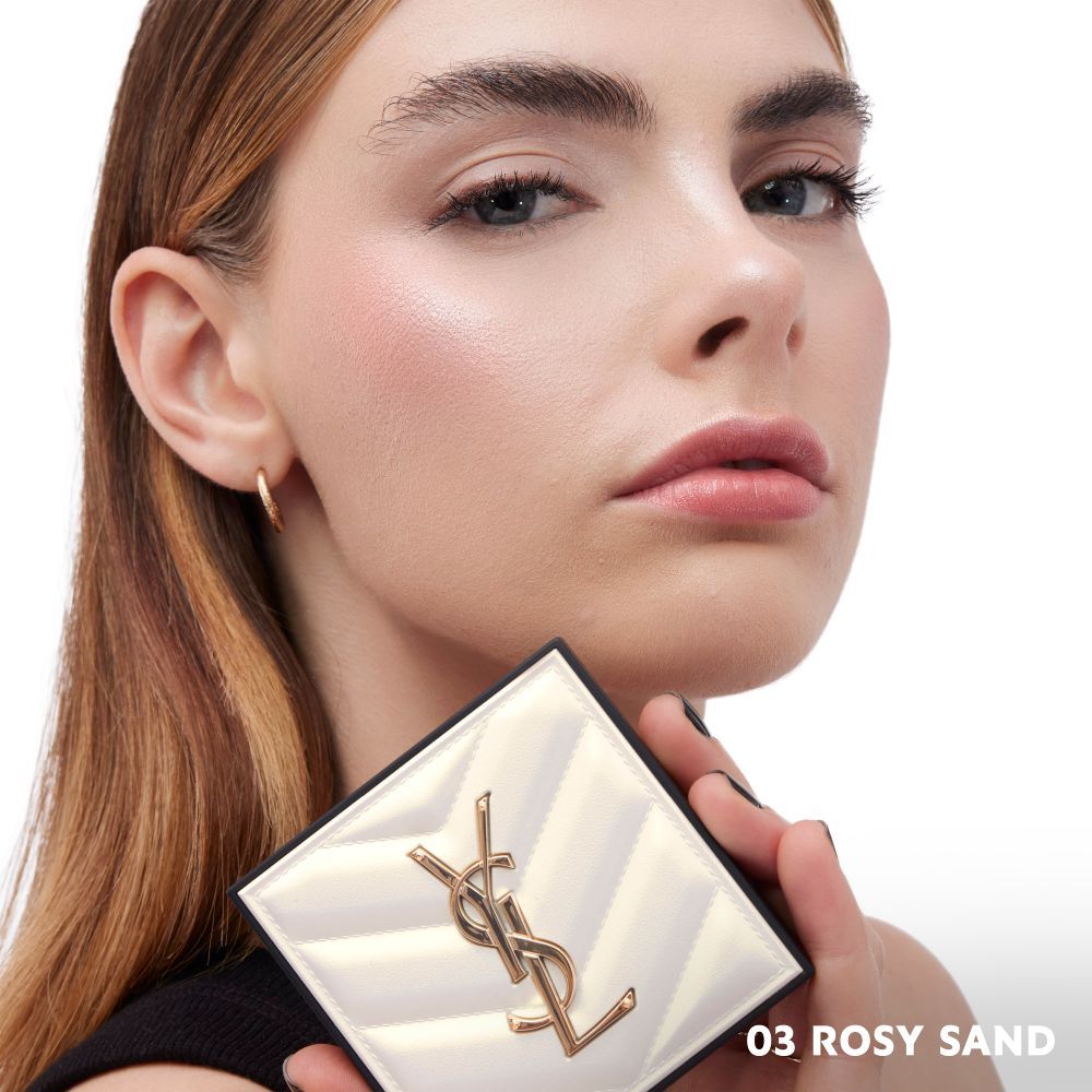 Yves Saint Laurent All Hours Hyper Luminize Long Lasting Couture Highlighter - 03 Rosy Sand (5g)