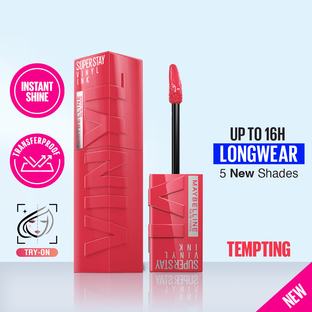 Maybelline New York - Superstay Vinyl Ink Liquid Lipstick (4.2ML)