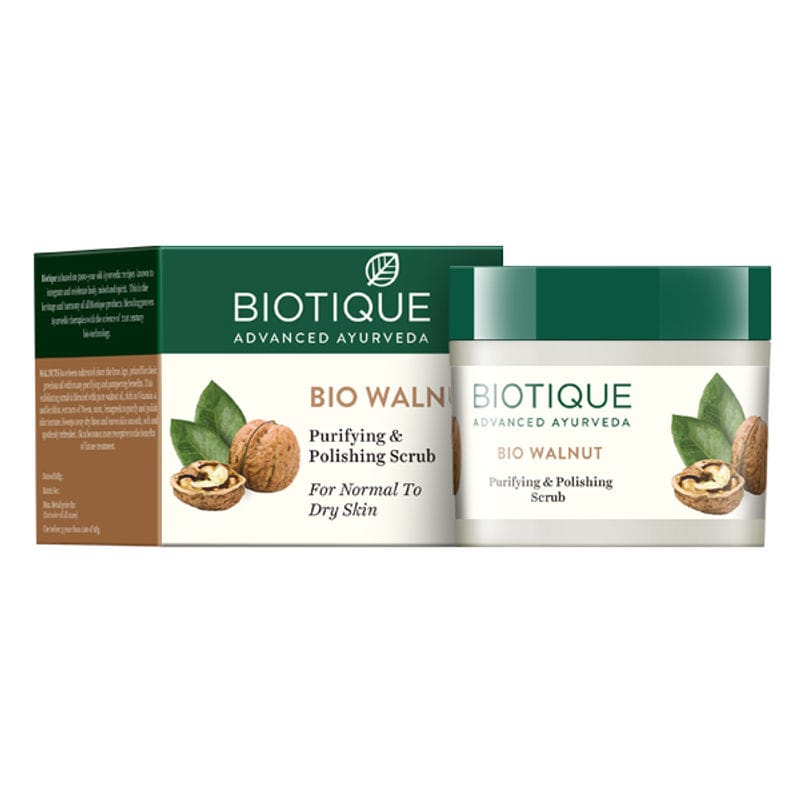 Biotique - Bio Walnut Purifying & Polishing Scrub (50gm)