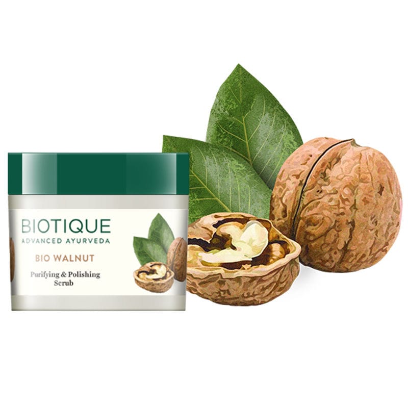 Biotique - Bio Walnut Purifying & Polishing Scrub (50gm)