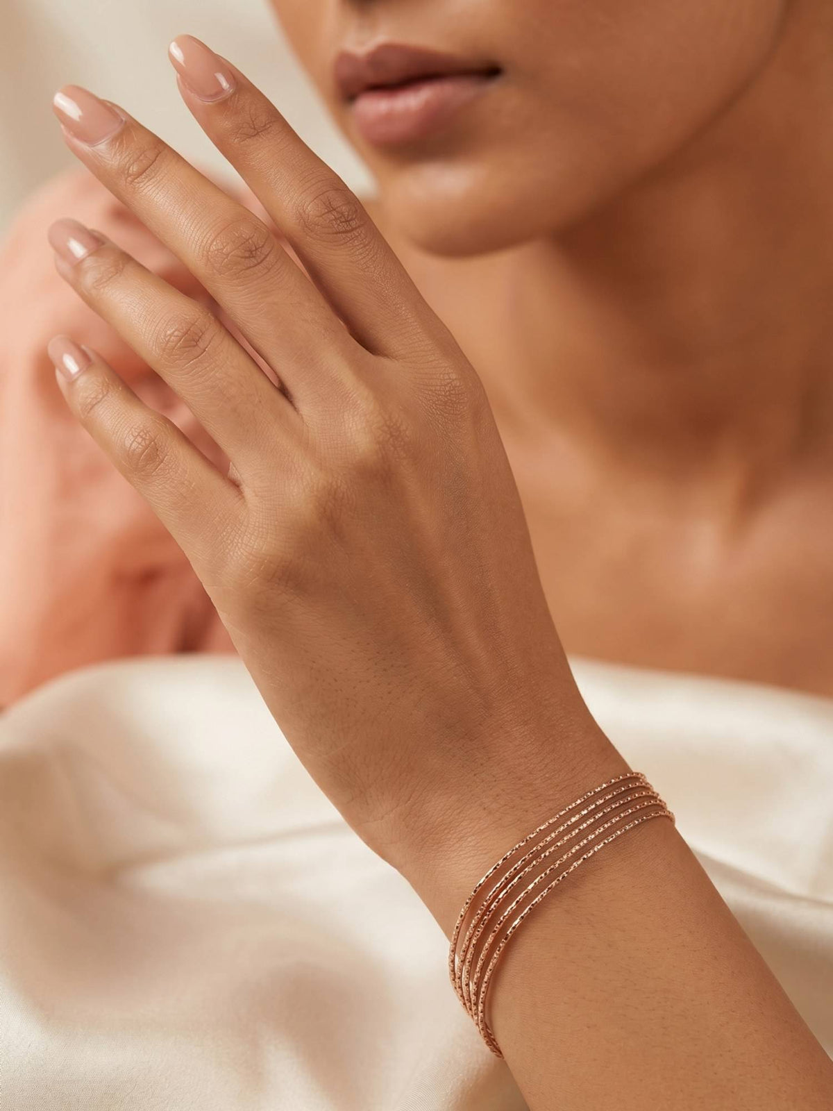 925 SILLER Rose Gold Silver Jewellery Silver Jewellery Bracelet
