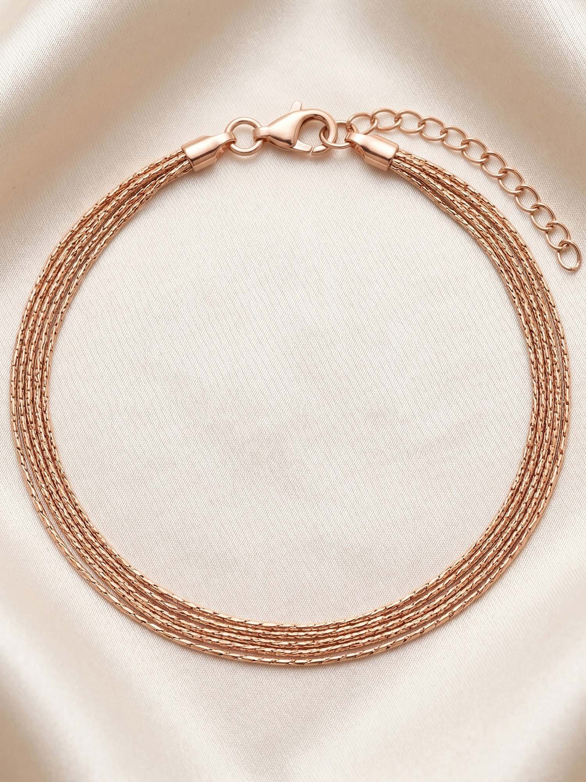 925 SILLER Rose Gold Silver Jewellery Silver Jewellery Bracelet